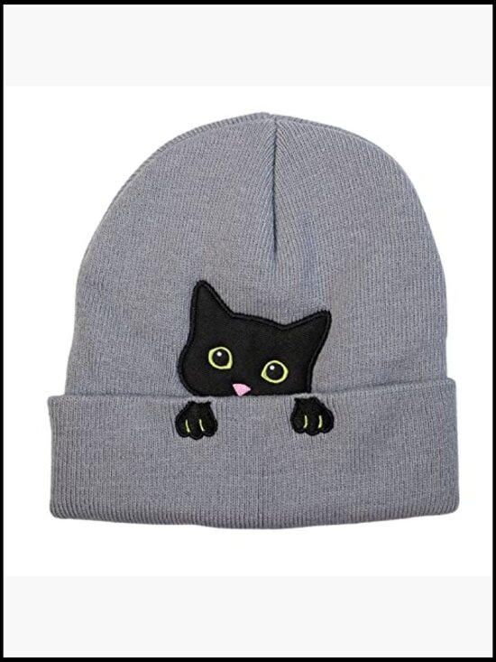 Cute Cat Ear Beanie Winter Hat for Cat Lovers main image 5